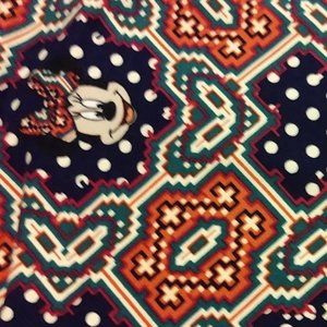 NWT Lularoe TC Leggings Patchwork Minnie Mouse